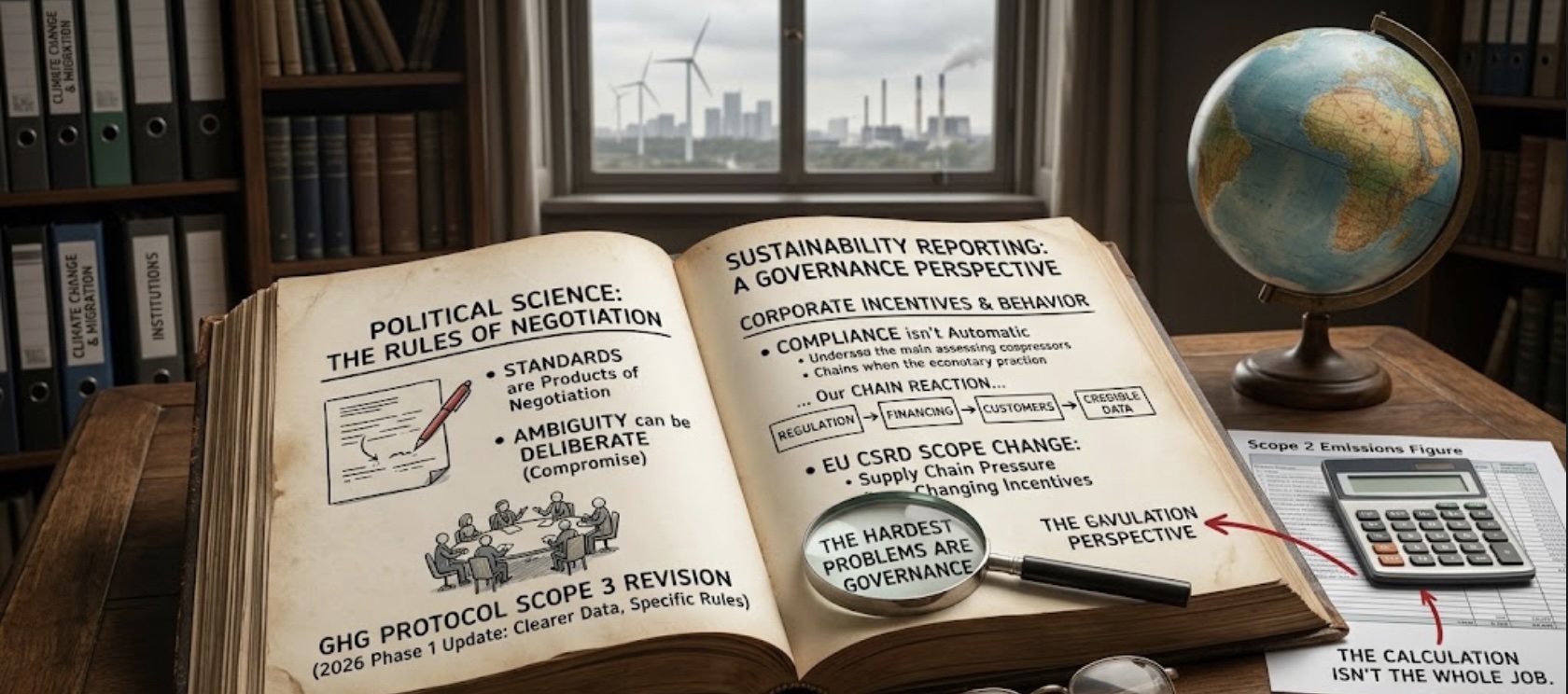 What a Political Scientist Sees in a Carbon Accounting Standard